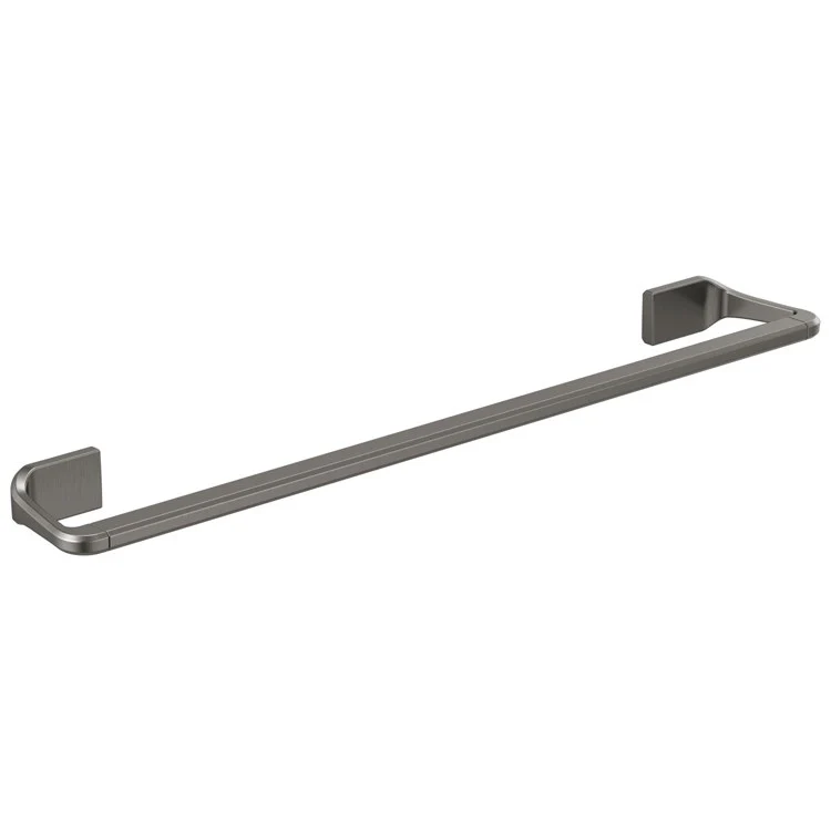 Towel Bar Levoir 18 Inch Single Brilliance Luxe Nickel Metal 3-7/16 Inch Wall Mount - Frankwebs
