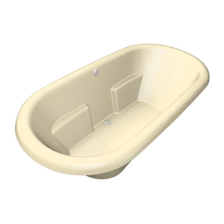 Combination Tub Ston Collection Topaz 69 x 48 x 20 Inch Drop-In Biscuit Oval - Frankwebs