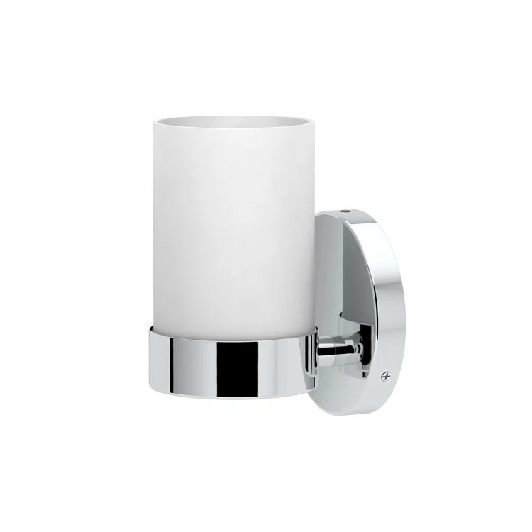 Wall Sconce Glam Single Chrome Medium Base 100W - Frankwebs