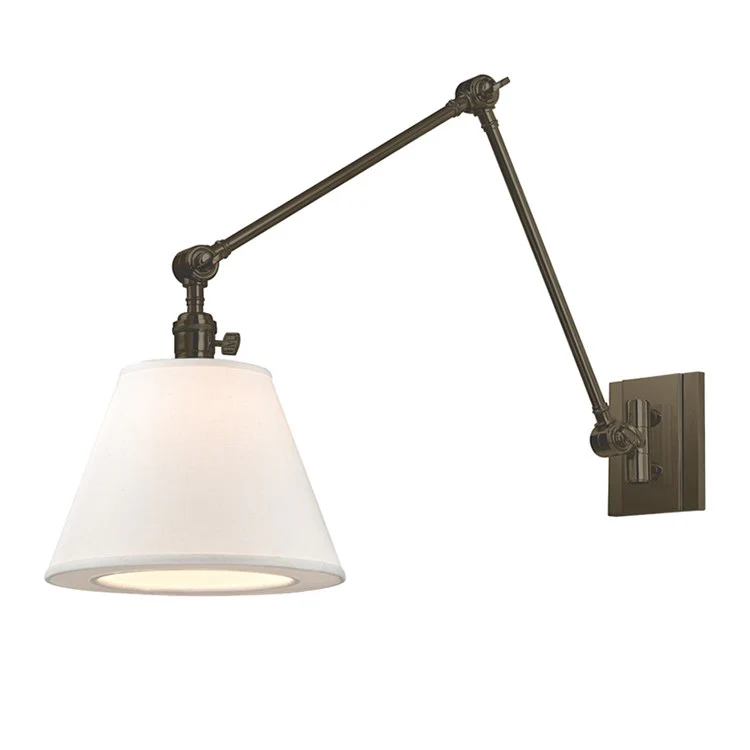 Hillsdale Single-Light Swing Arm Wall Sconce - Frankwebs