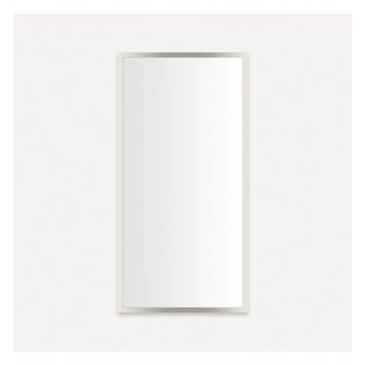 Medicine Cabinet Profiles 20W x 40H x 6D Inch 1 Doors Mirror Polished Nickel Flat Top Reversible Non-Electric - Frankwebs