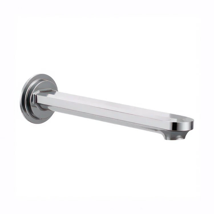 Tub Spout Greenfield Non-Diverter Chrome 10 Inch Metal - Frankwebs