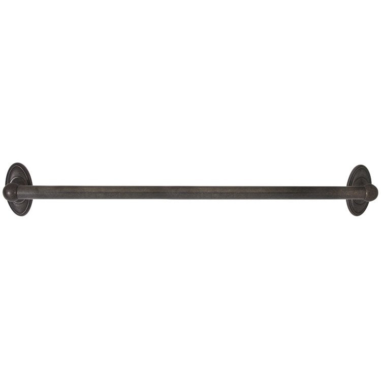 Grab Bar Classic Traditional 24 Inch Chocolate Bronze Concealed Wall Mount Brass 1-1/4 Inch - Frankwebs