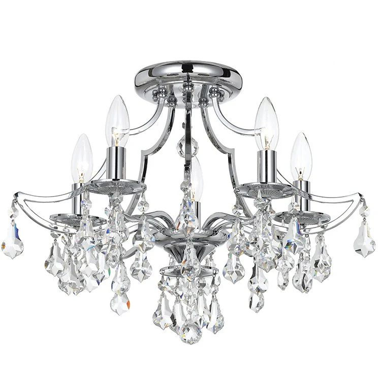 Cedar Five-Light Flush Mount Ceiling Fixture - Frankwebs