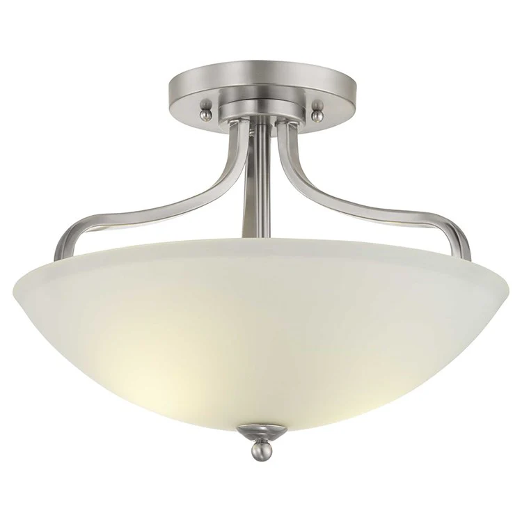 Laird Three-Light Convertible Semi-Flush Mount Ceiling Fixture/Pendant - Frankwebs
