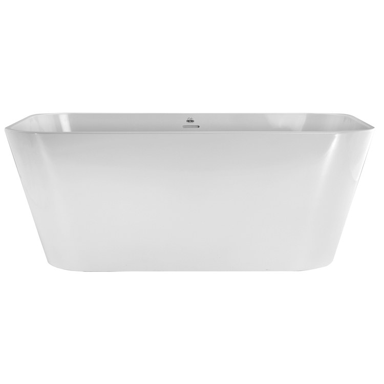 Air Tub Metro Collection Summerlin Freestanding Biscuit Rectangle Hydroluxe SS 57 x 31 x 21-1/2 Inch - Frankwebs