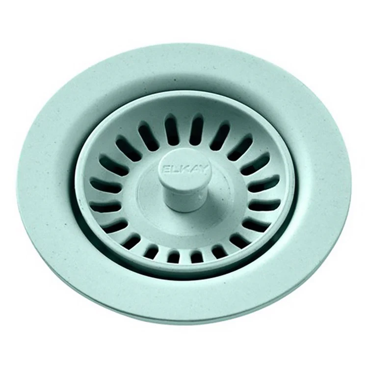 Drain Fitting with Removable Basket Strainer and Rubber Stopper 5 x 3 Inch Jubilee Polymer for Sinks with 3-1/2IN Drain Opening 4-1/2 Inch - Frankwebs