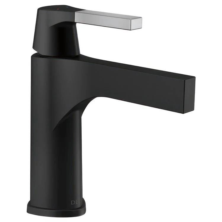 Lavatory Faucet Zura Deck Mount 4 Inch Spread 1 Lever ADA Matte Black/Champagne Bronze 1.2 Gallons per Minute Less Pop-up - Frankwebs