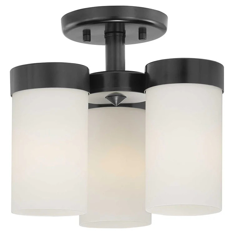 Elevate Three-Light Flush Mount Ceiling Fixture - Frankwebs