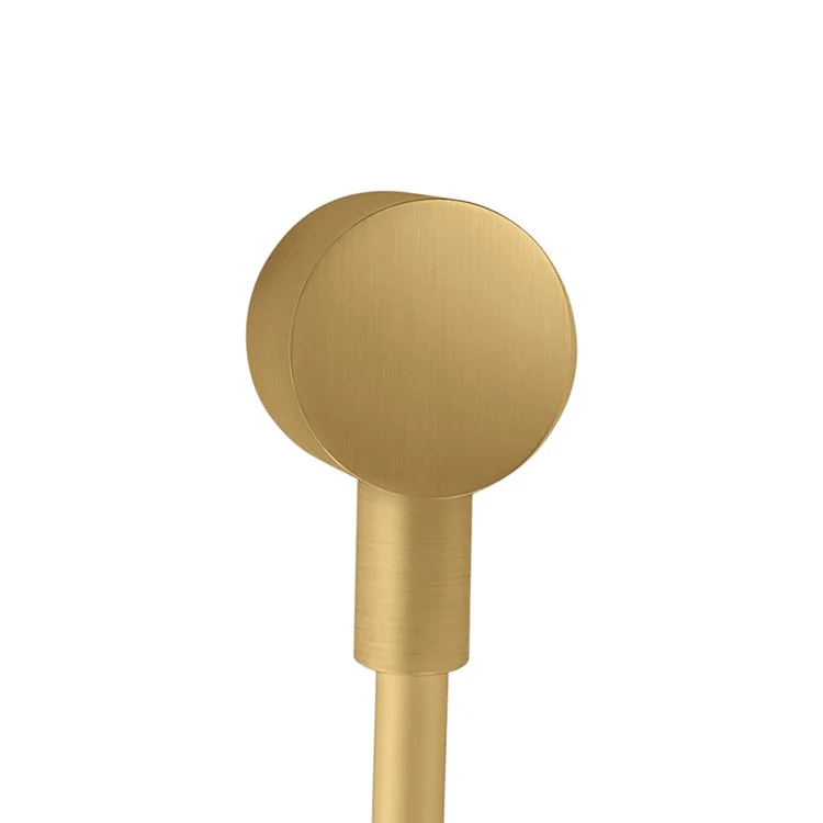 Wall Outlet ShowerSolutions with Check Valve Brushed Black Chrome - Frankwebs