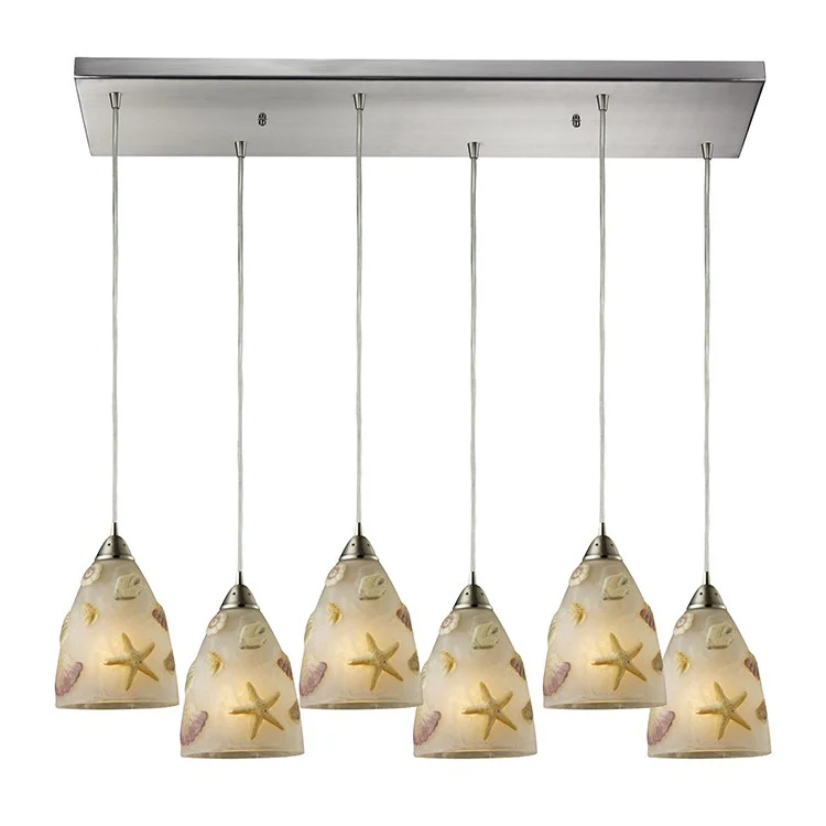 Seashore Six-Light Pendant - Frankwebs