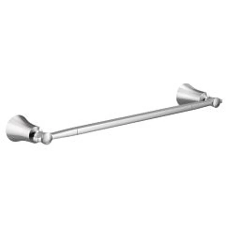 Towel Bar Flara 24 Inch Polished Nickel 4 Inch - Frankwebs