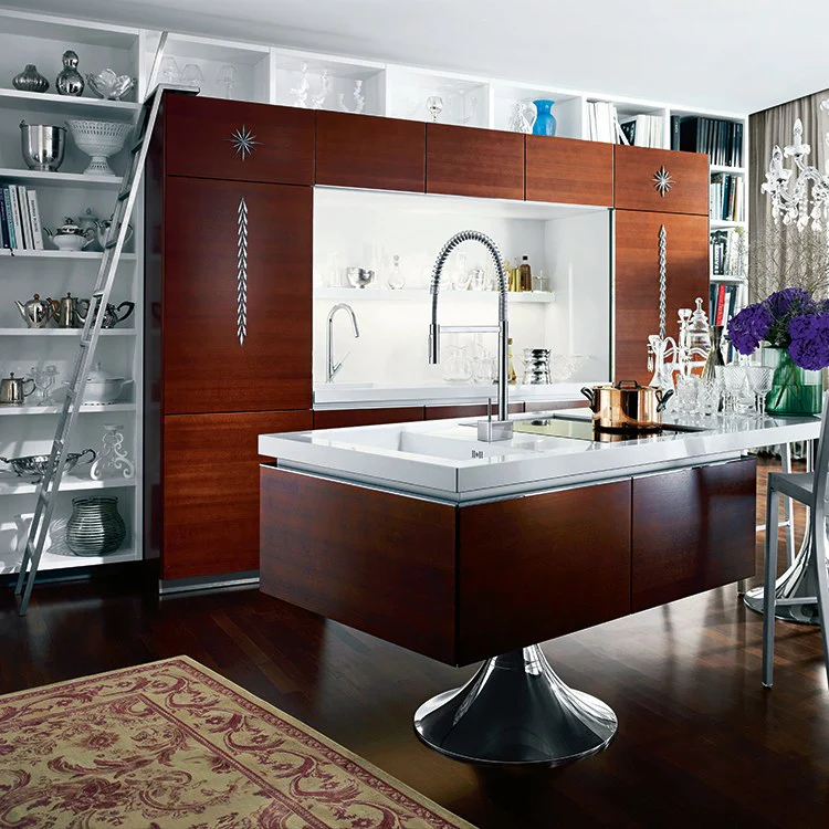 AXOR Starck Semi-Pro Kitchen Faucet with Pull-Out Spring Spout and Locking Spray Diverter - Frankwebs