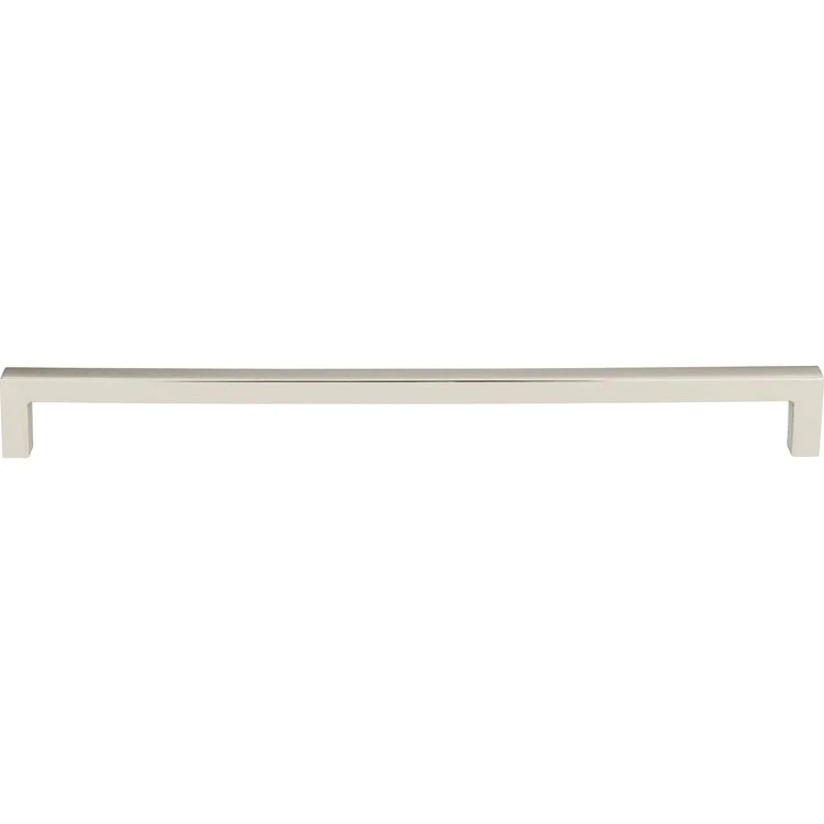 Drawer Pull Atlas It High White Gloss Zinc Alloy 11-5/16 Inch 11-3/4 x 3/8 Inch - Frankwebs