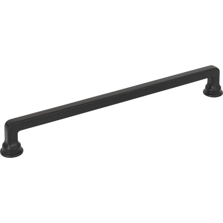 Drawer Pull Atlas Oskar Matte Black Zinc Alloy 8-13/16 Inch - Frankwebs