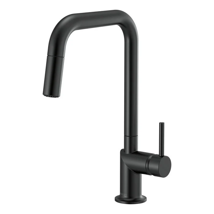 Kitchen Faucet Odin 1 Less Handle ADA Brilliance Luxe Gold Pull-Down with Square 1.8 Gallons per Minute - Frankwebs