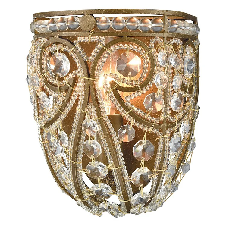 Elizabethan Single-Light Bathroom Wall Sconce - Frankwebs