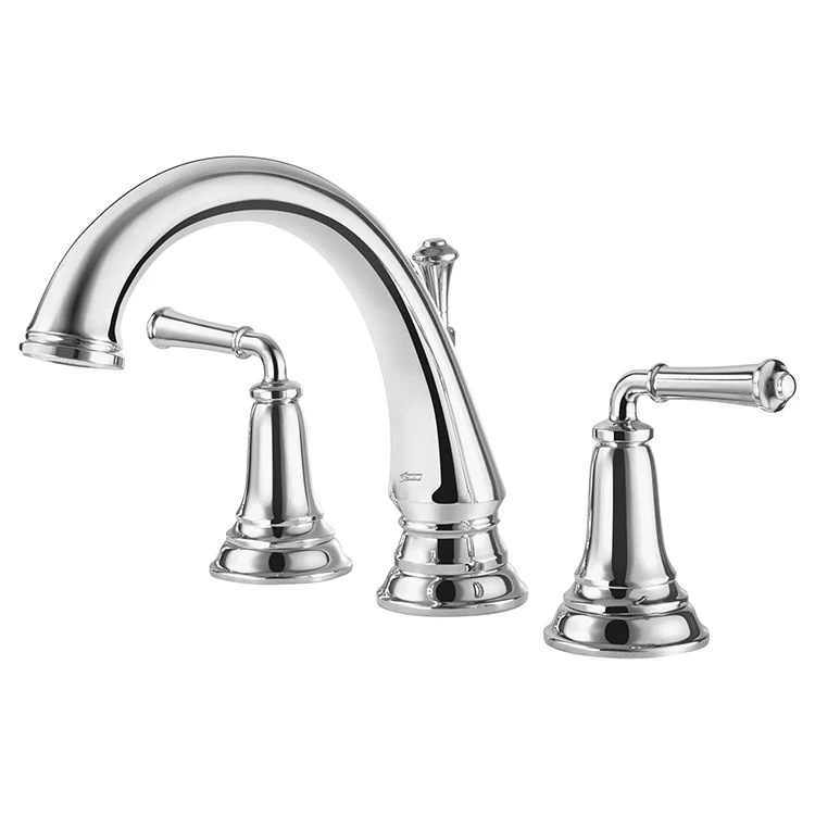 Delancey Two Handle Roman Tub Faucet without Handshower for Flash Valve - Frankwebs