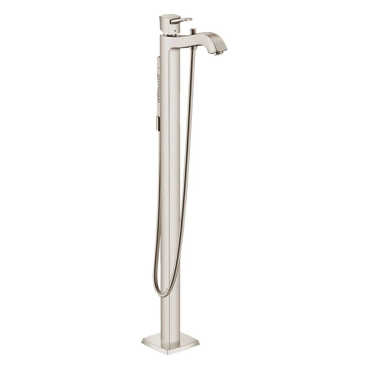 Metropol Classic Single Handle Floor Mount Freestanding Tub Filler with Handshower - Frankwebs