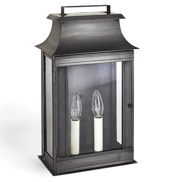 Concord Two-Light Outdoor Pagoda Wall Lantern - Frankwebs