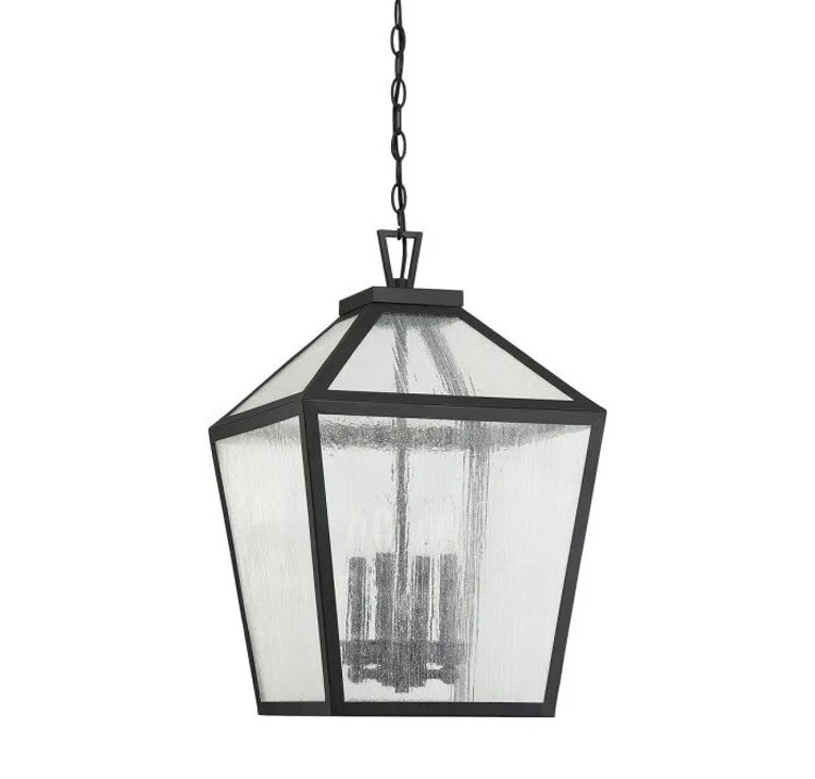 Woodstock Four-Light Outdoor Hanging Lantern - Frankwebs