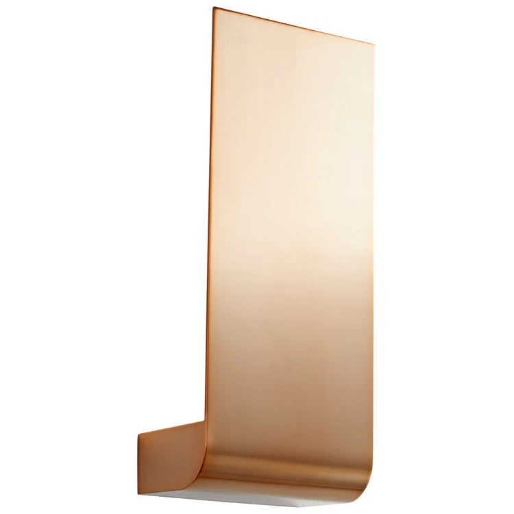 Halo Single-Light Small Wall Sconce - Aged Brass - Frankwebs