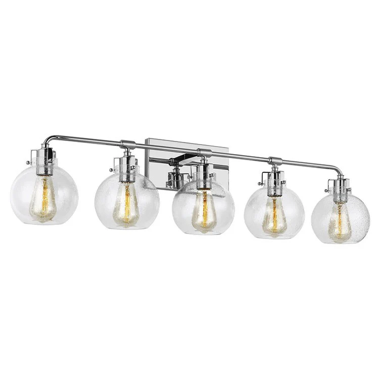Clara Five-Light Bathroom Vanity Fixture - Frankwebs