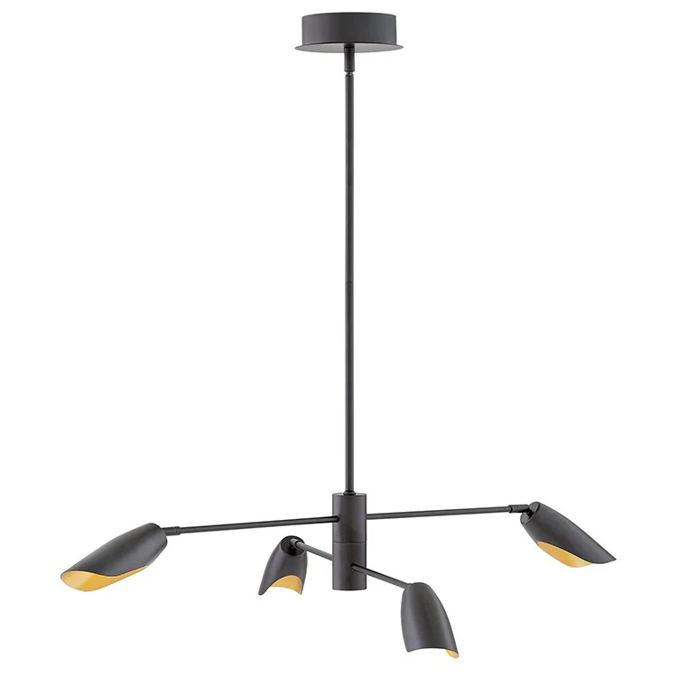 Bowery Four-Light LED Chandelier - Frankwebs