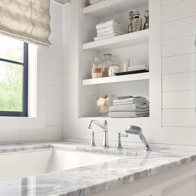 Belfield Two Handle Roman Tub Faucet with Handshower - Frankwebs