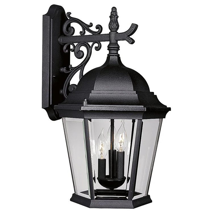 Welbourne Three-Light Wall Lantern with Top Bracket - Frankwebs