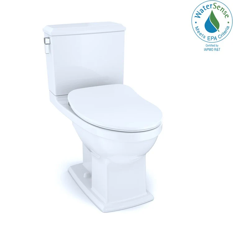 Toilet Connelly 2 Pieces Close Coupled Universal Height Cotton Elongated 30-1/4 Inch 0.9/1.28 Gallons per Flush Left Hand Chrome Soft Close - Frankwebs