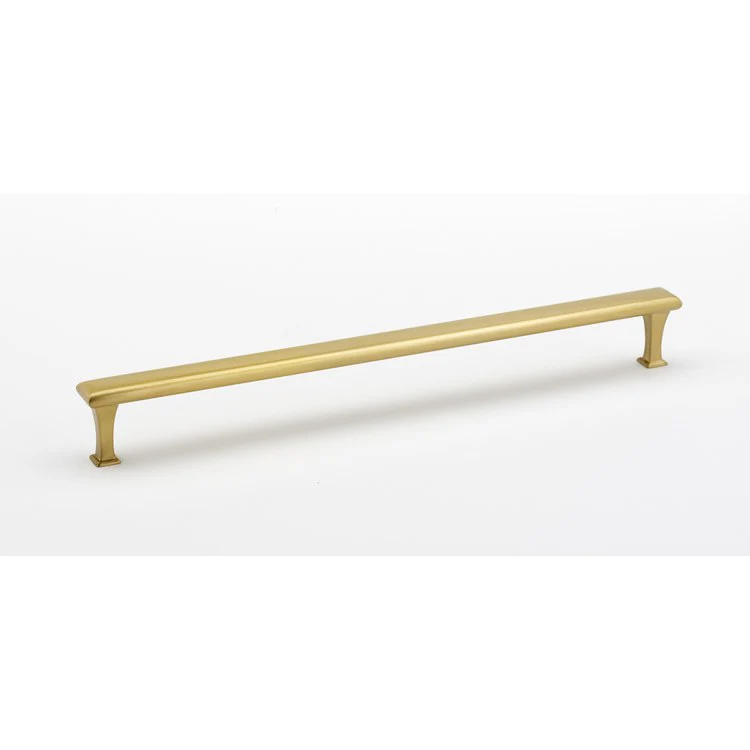 Pull Manhattan Oversized Satin Brass 18 Inch 19-1/4 Inch 2-1/4 Inch - Frankwebs