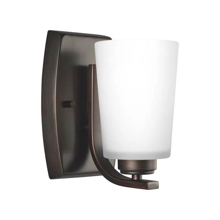 Franport Single-Light Bathroom Wall Sconce - Frankwebs