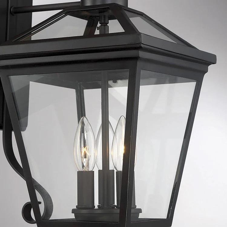 Ellijay Three-Light Outdoor Wall Mount Lantern - Frankwebs