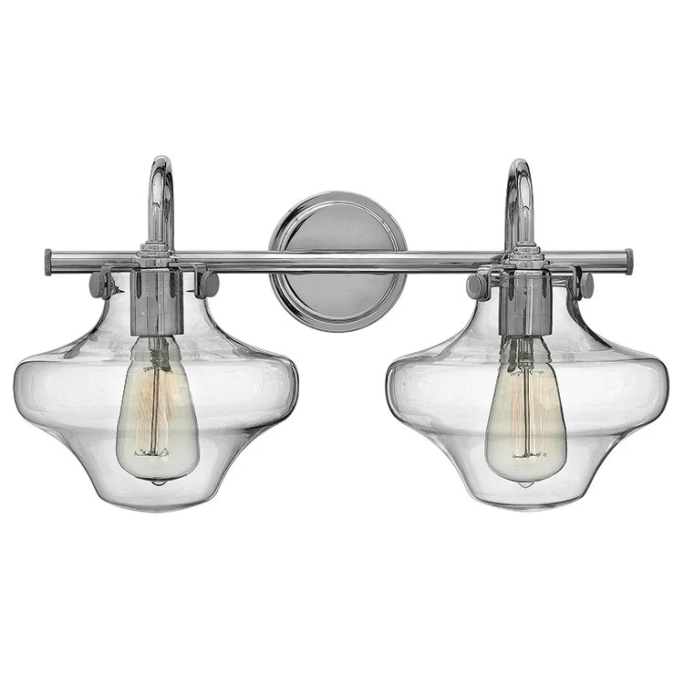 Congress Two-Light Bathroom Lighting Fixture - Frankwebs