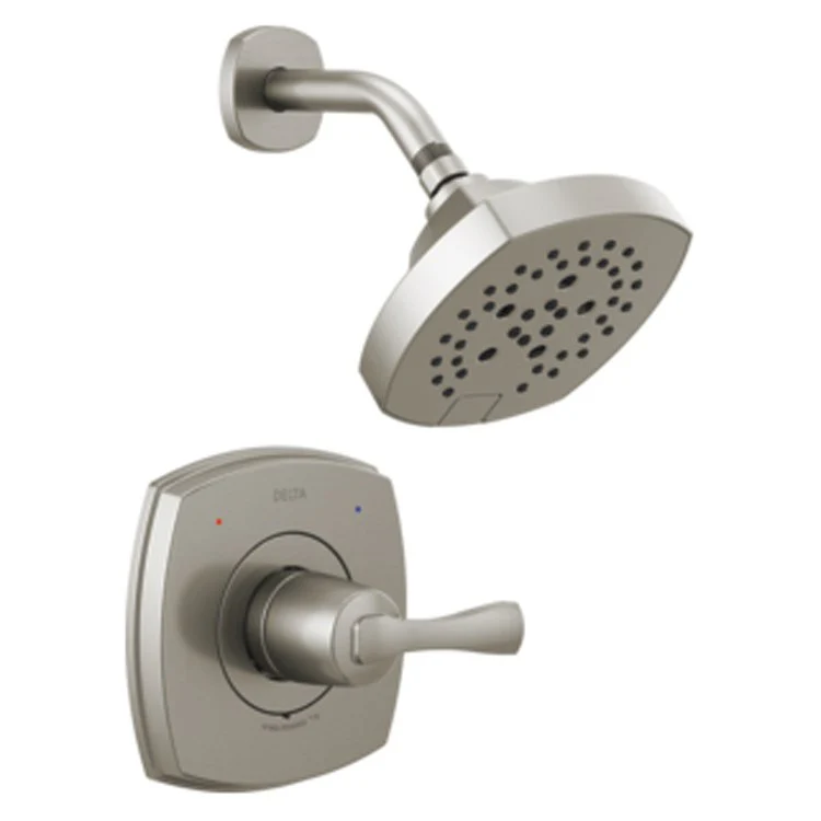 Shower Trim Stryke 14 1 Lever Matte Black ADA 1.75 Gallons per Minute 1 Function H2Okinetic Spray - Frankwebs