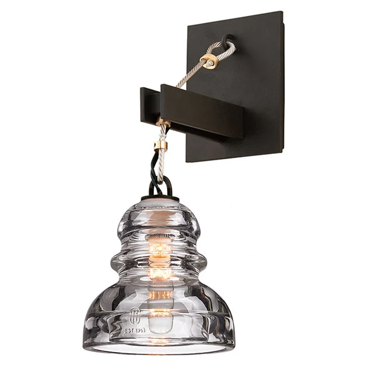 Menlo Park Single-Light Wall Sconce - Frankwebs