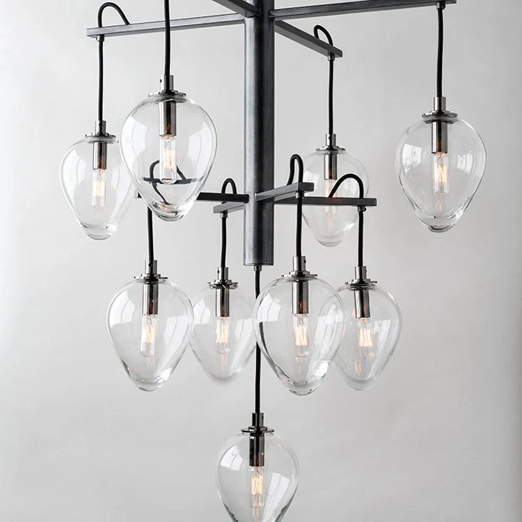 Brixton Nine-Light Two-Tier Pendant - Frankwebs