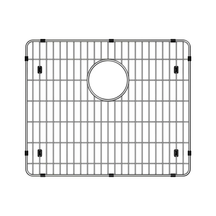 Sink Grid Crosstown Bottom Grid 17.5 x 14.5 Inch Polished Stainless Steel - Frankwebs