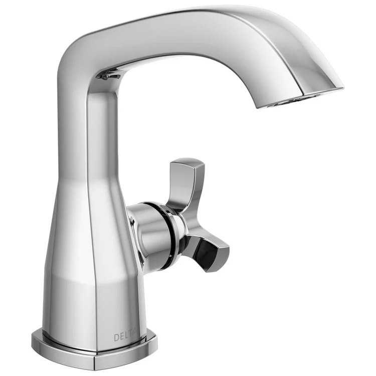 Lavatory Faucet Stryke 1 Spoke ADA WaterSense Lumicoat Chrome 1.2 Gallons per Minute Metal Pop-Up 1/3 Hole Diamond Seal - Frankwebs