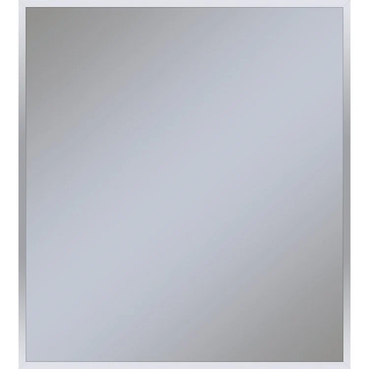 Bathroom Mirror Profiles Framed Rectangular 36W x 40H Inch Chrome Wall Mount - Frankwebs