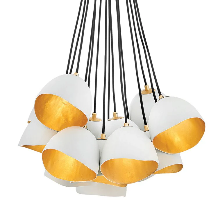 Nula Fifteen-Light Cluster Chandelier - Frankwebs