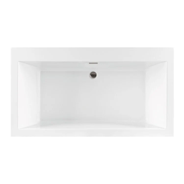 Soaking Tub Kahlo 4 66 x 36 Inch Freestanding Faucet Deck Center White Acrylic CXL 85 Gallons 22 Inch - Frankwebs