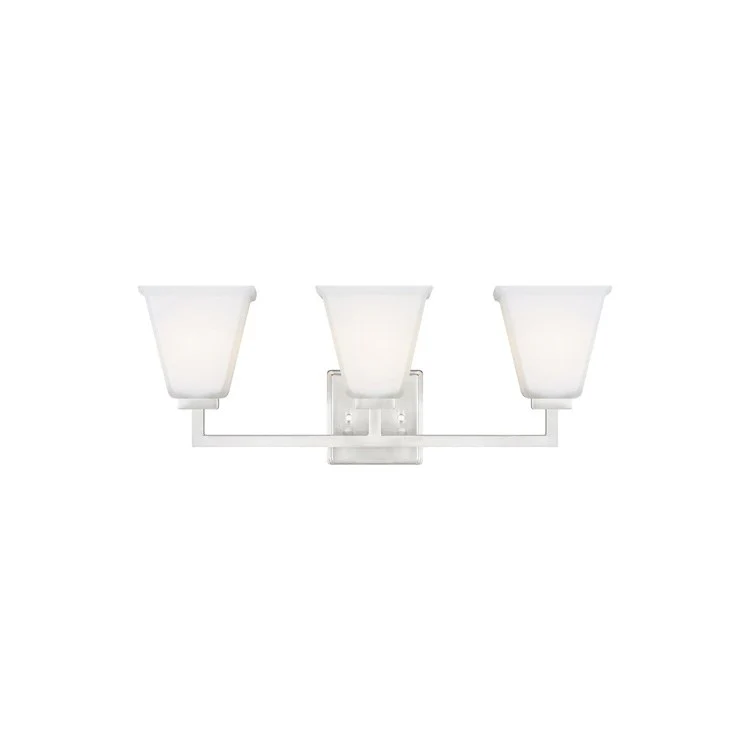 Ellis Harper Three-Light Bathroom Vanity Fixture - Frankwebs