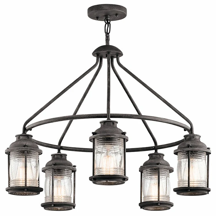 Ashland Bay Five-Light Outdoor Chandelier - Frankwebs