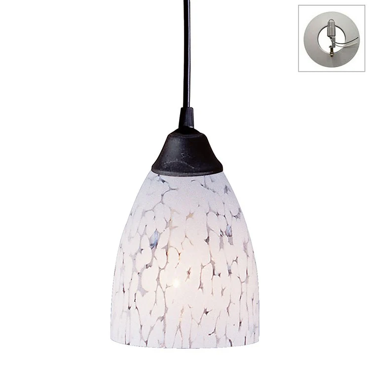 Classico Single-Light Pendant with Recessed Light Kit - Frankwebs