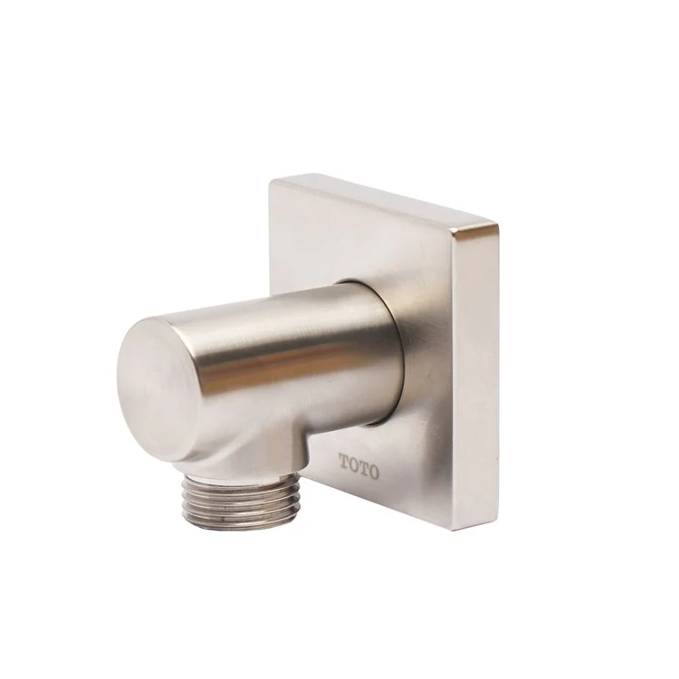 Wall Outlet Square Brushed Nickel 2-1/8 Inch - Frankwebs