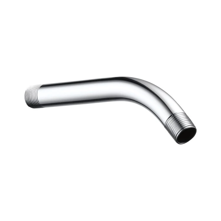 Shower Arm Black Stainless 7 Inch MNPT Brass Wall Mount - Frankwebs