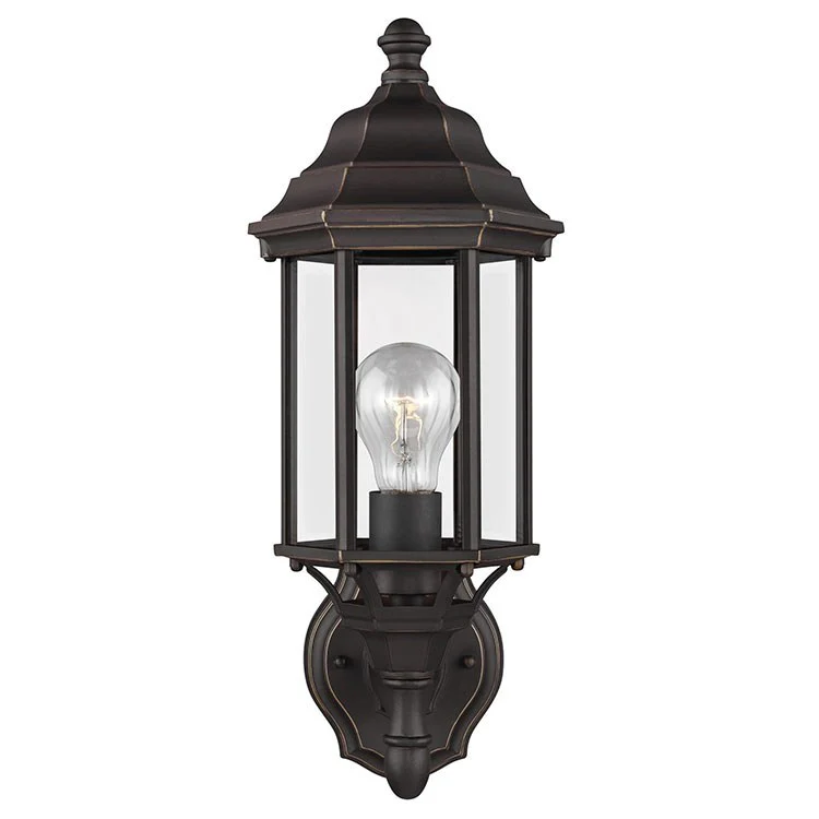 Sevier Single-Light Small Uplight Outdoor Wall Lantern - Frankwebs