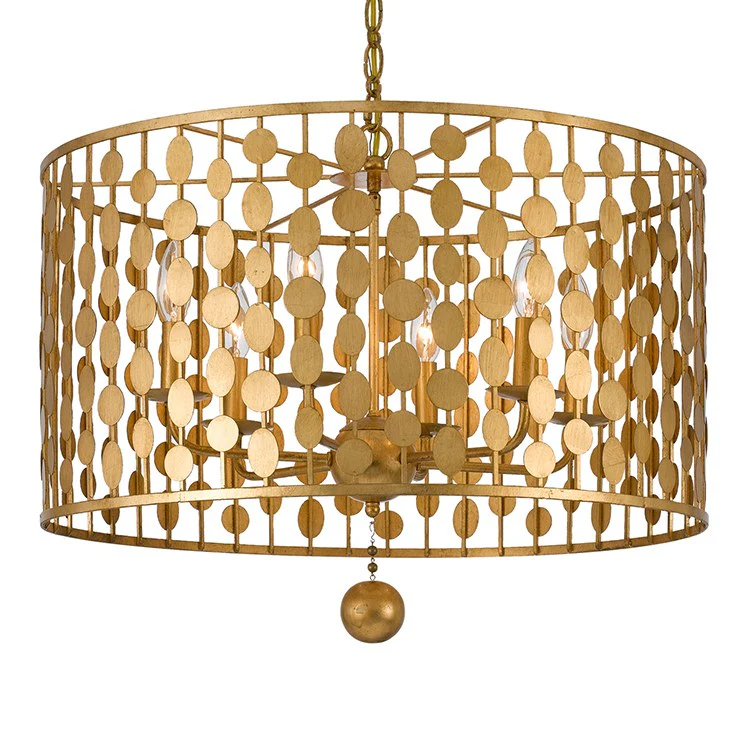 Layla Six-Light Chandelier - Frankwebs